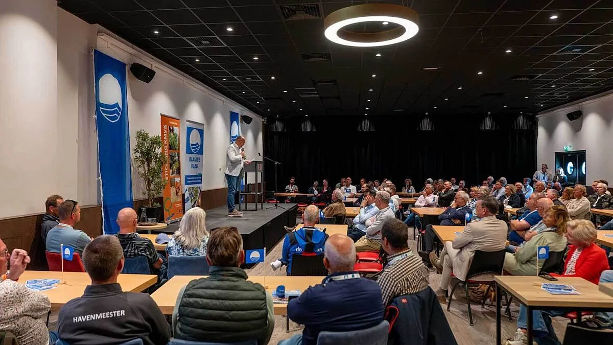 Blauwe vlag uitreiking 2025