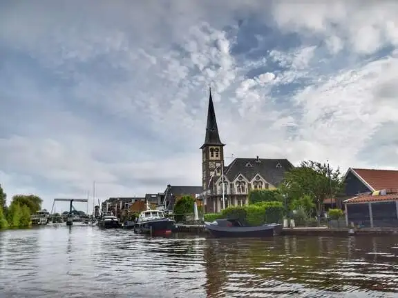 Aquacamping en Jachthaven de Rakken in Woudsend