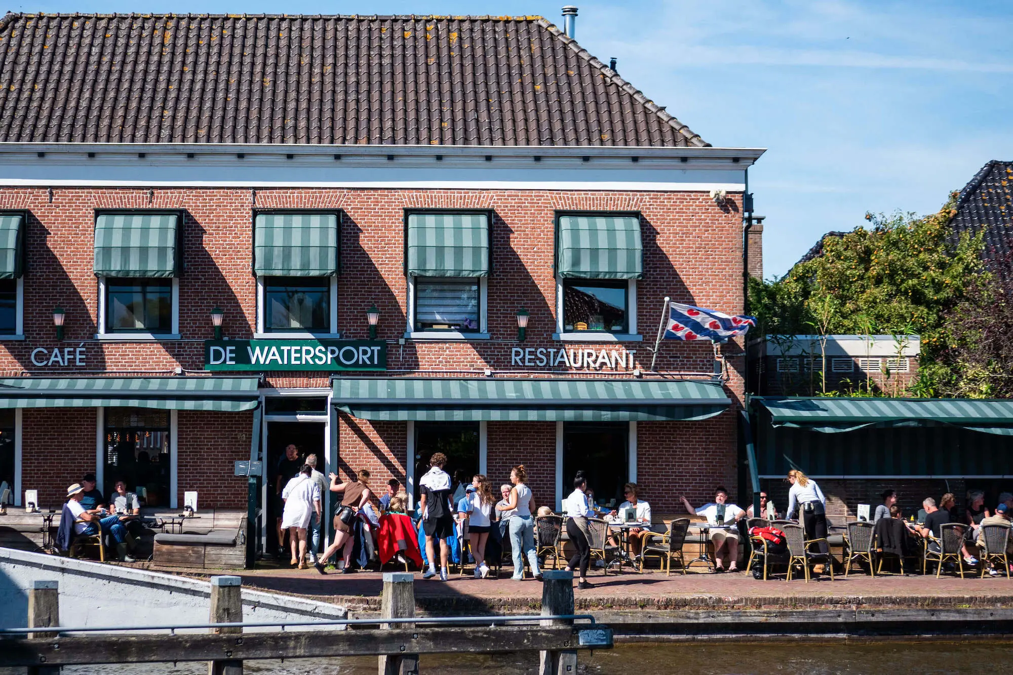 Uit eten in Woudsend