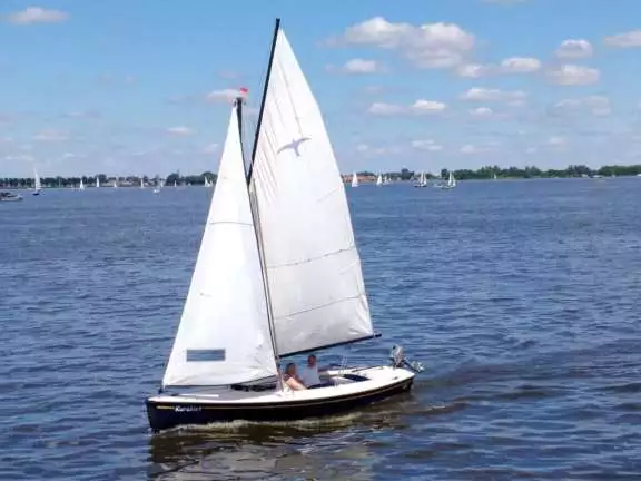 Zeilboot polyvalk huren woudsend friesland