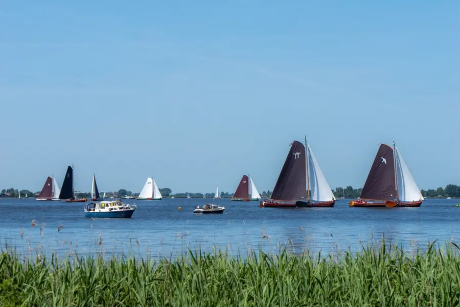 Skûtsjesilen vanaf Indijk