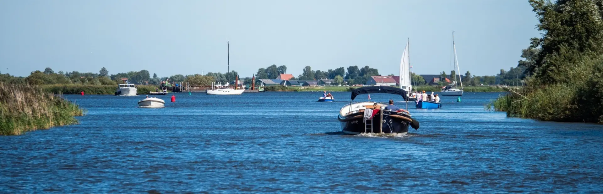 Varen richting de meren