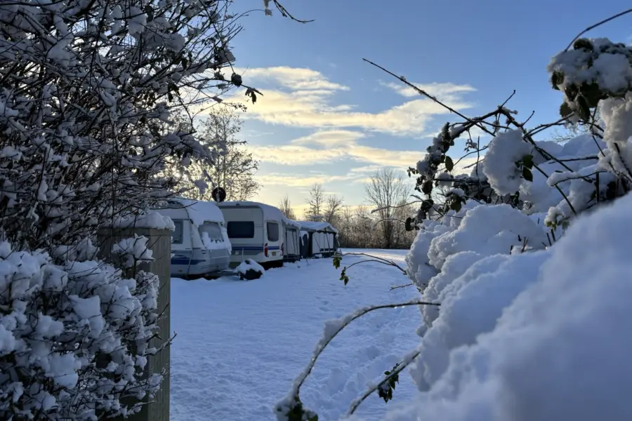 Sneeuw camping 16