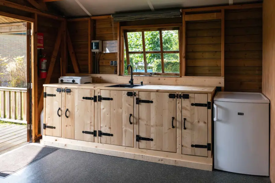 Keuken trekkershut