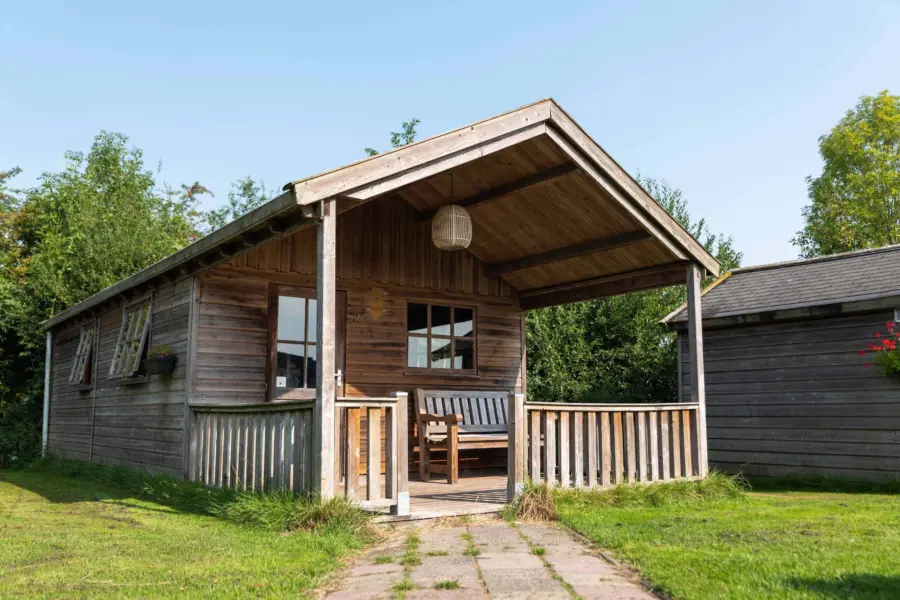 Luxe trekkershut in Friesland