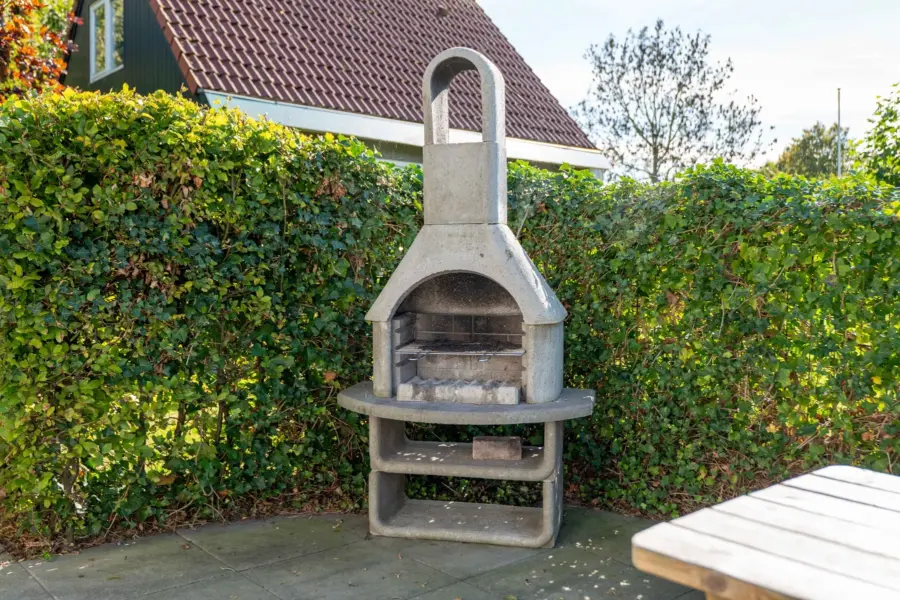 Vakantiehuis tuin barbecue