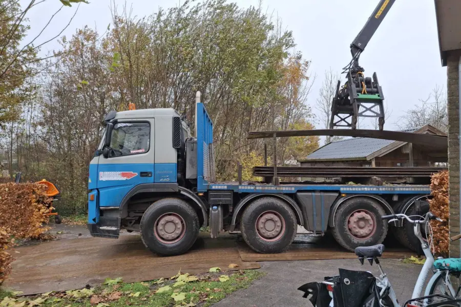 Rijplaten plaatsen 1