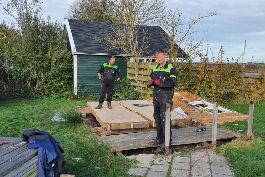 Trekkershut slopen 10