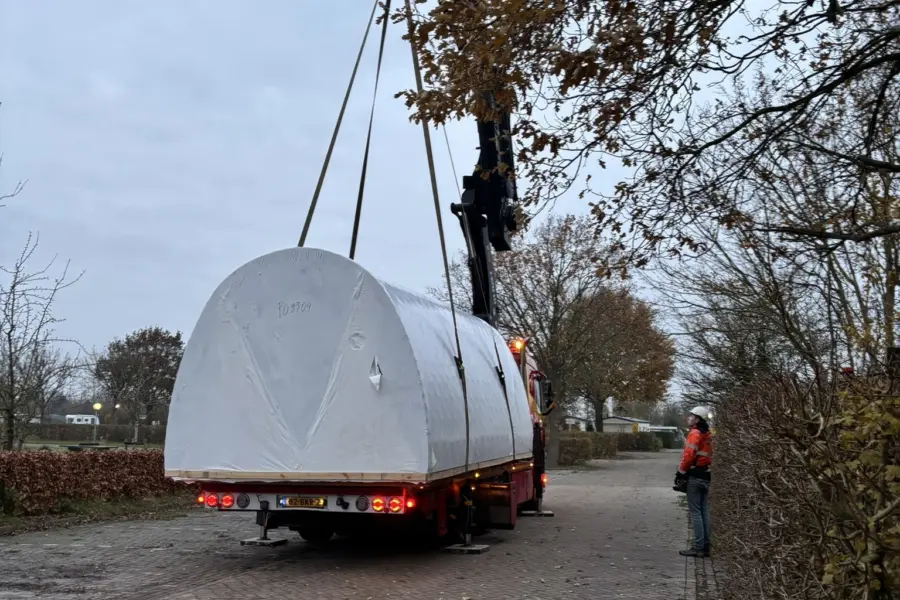 Levering kampeerpods
