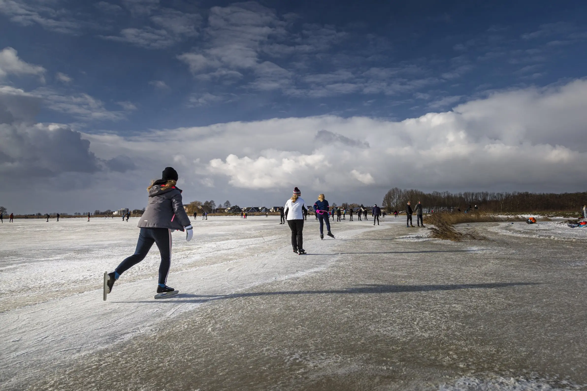 Schaatsen De Brekken Sneek Thomas Vaer