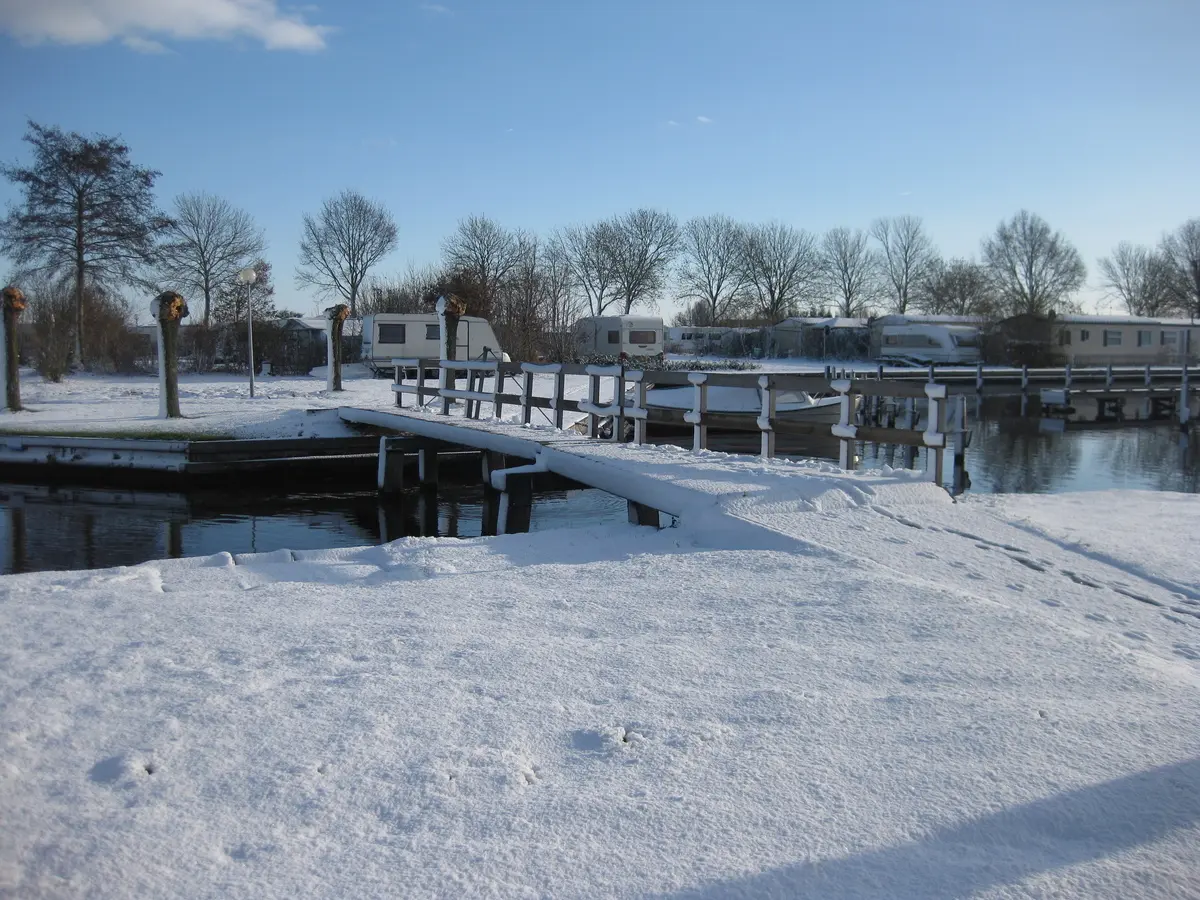 Winterkamperen De Rakken camping Friesland
