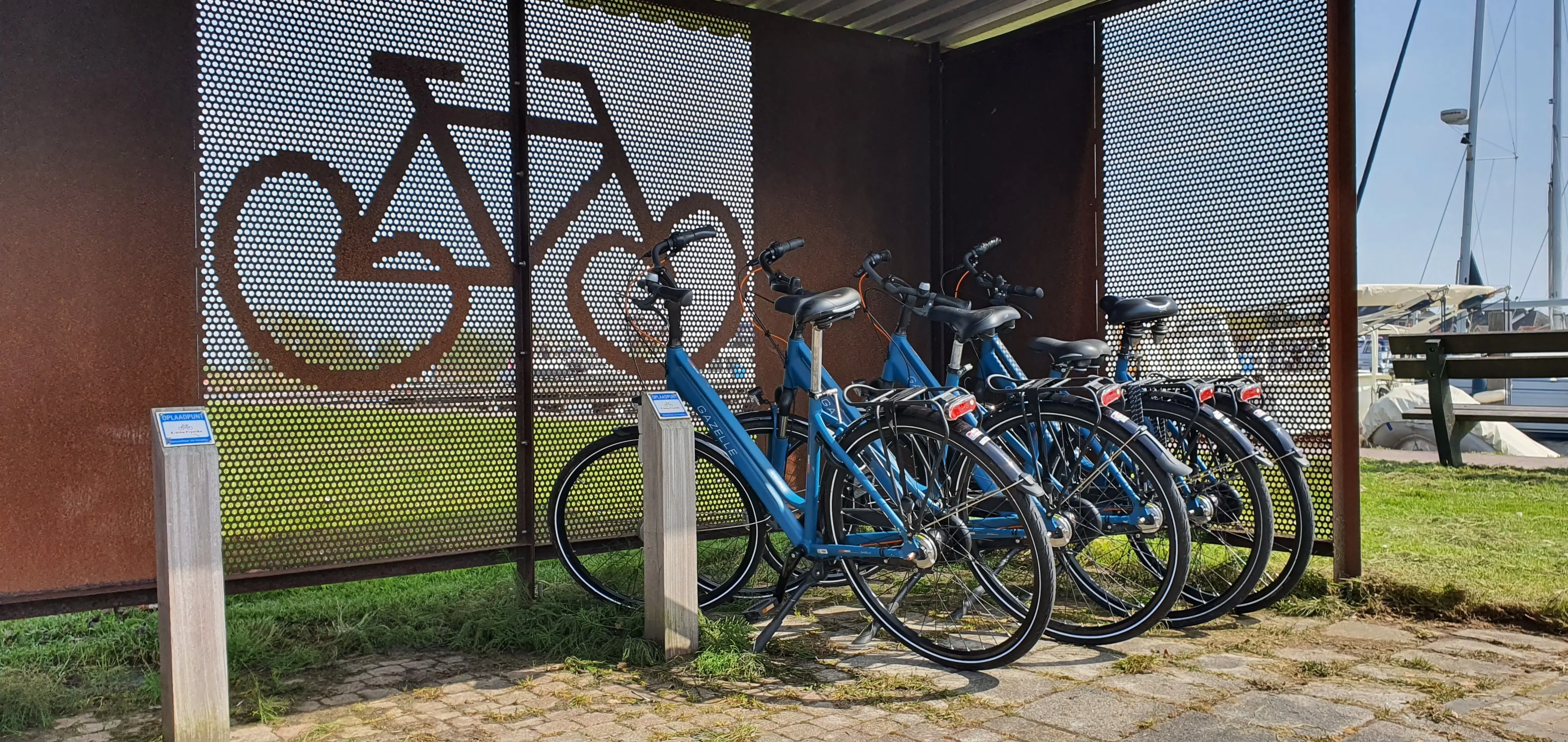 Fietsen te huur op De Rakken Woudsend